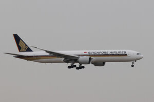 date：2010-02-10;
location：Beijing Capital Intl Airport - ZBAA;
airline：Singapore Airlines - SIA;
registration：9V-SWL;
aircraft：B777-300ER