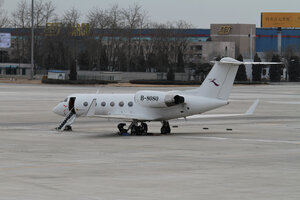 date：2010-02-10;
location：Beijing Capital Intl Airport - ZBAA;
airline：Deer Jet - DER;
registration：B-8080;
aircraft：Gulfstream G-IV