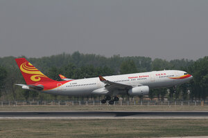 date：2010-05-01;
location：Beijing Capital Intl Airport - ZBAA;
airline：Hainan Airlines - CHH;
registration：B-6089;
aircraft：A330-200
