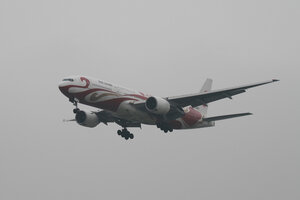 date：2012-08-11;
location：Beijing Capital Intl Airport - ZBAA;
airline：Air China - CCA;
registration：B-2060;
aircraft：B777-200;
remark：Red Cloud Livery(红祥云号)
