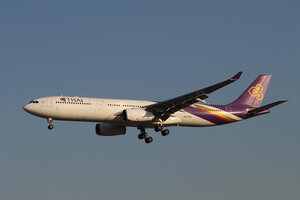 date：2013-01-03;
location：Beijing Capital Intl Airport - ZBAA;
airline：Thai Airways - THA;
registration：HS-TEO;
aircraft：A330-300