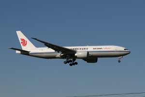 date：2015-09-12;
location：Beijing Capital Intl Airport - ZBAA;
airline：Air China Cargo - CAO;
registration：B-2095;
aircraft：B777F
