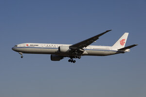 date：2021-11-24;
location：Beijing Capital Intl Airport - ZBAA;
airline：Air China - CCA;
registration：B-7973;
aircraft：B777-300ER