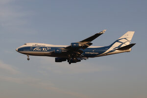 date：2021-11-25;
location：Beijing Capital Intl Airport - ZBAA;
airline：AirBridgeCargo - ABW;
registration：VP-BIK;
aircraft：747-400ERF