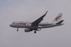 date：2021-12-15;
location：Beijing Capital Intl Airport - ZBAA;
airline：Tibet Airlines - TBA;
registration：B-322D;
aircraft：A319-100