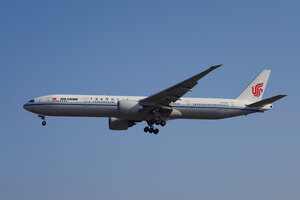date：2022-01-06;
location：Beijing Capital Intl Airport - ZBAA;
airline：Air China - CCA;
registration：B-2090;
aircraft：B777-300ER