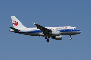date：2023-04-30;
location：Beijing Capital Intl Airport - ZBAA;
airline：Air China - CCA;
registration：B-6034;
aircraft：A319-100