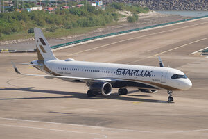 date：2023-11-20;
location：Macau Intl Airport - VMMC;
airline：STARLUX Airlines - STU;
registration：B-58209;
aircraft：A321neo