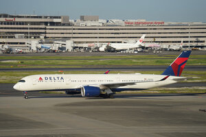 date：2026-05-11;
location：Tokyo Haneda Intl Airport - RJTT;
airline：Delta Air Lines - DAL;
registration：N505DN;
aircraft：A350-900