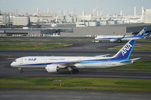 date：2026-05-12;
location：Tokyo Haneda Intl Airport - RJTT;
airline：All Nippon Airways - ANA;
registration：JA876A;
aircraft：B787-9
