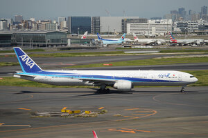 date：2026-05-12;
location：Tokyo Haneda Intl Airport - RJTT;
airline：All Nippon Airways - ANA;
registration：JA791A;
aircraft：B777-300ER