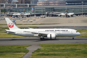 date：2026-05-12;
location：Tokyo Haneda Intl Airport - RJTT;
airline：Japan Airlines - JAL;
registration：JA848J;
aircraft：B787-8
