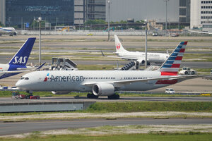 date：2026-05-12;
location：Tokyo Haneda Intl Airport - RJTT;
airline：American Airlines - AAL;
registration：N829AN;
aircraft：B787-9