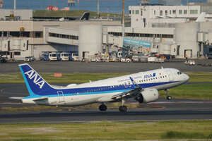 date：2026-05-12;
location：Tokyo Haneda Intl Airport - RJTT;
airline：All Nippon Airways - ANA;
registration：JA218A;
aircraft：A320neo