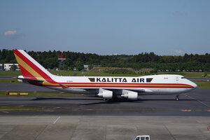 date：2026-05-13;
location：Tokyo Narita Intl Airport - RJAA;
airline：Kalitta Air - CKS;
registration：N705CK;
aircraft：B747-400F
