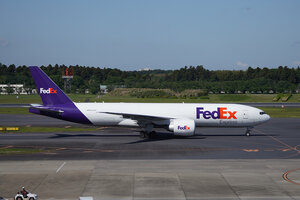 date：2026-05-13;
location：Tokyo Narita Intl Airport - RJAA;
airline：FedEx - FDX;
registration：N845FD;
aircraft：B777F