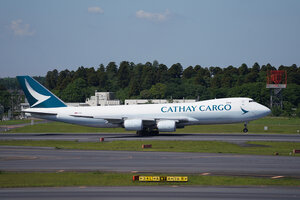 date：2026-05-13;
location：Tokyo Narita Intl Airport - RJAA;
airline：Cathay Pacific - CPA;
registration：B-LJK;
aircraft：B747-8F;
remark：Cathay Cargo