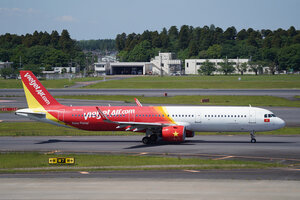date：2026-05-13;
location：Tokyo Narita Intl Airport - RJAA;
airline：Vietjet Air - VJC;
registration：VN-A653;
aircraft：A321neo