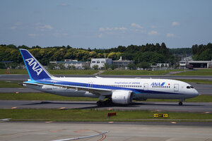date：2026-05-13;
location：Tokyo Narita Intl Airport - RJAA;
airline：All Nippon Airways - ANA;
registration：JA807A;
aircraft：B787-8