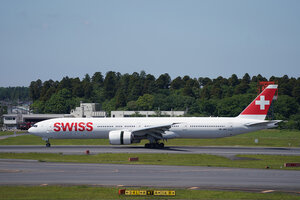 date：2026-05-13;
location：Tokyo Narita Intl Airport - RJAA;
airline：Swissair - SWR;
registration：HB-JNJ;
aircraft：B777-300ER