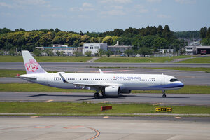 date：2026-05-13;
location：Tokyo Narita Intl Airport - RJAA;
airline：China Airlines - CAL;
registration：B-18108;
aircraft：A320neo