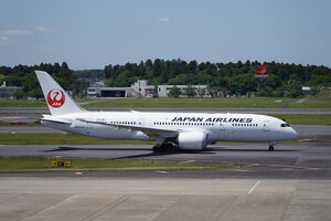 date：2026-05-13;
location：Tokyo Narita Intl Airport - RJAA;
airline： - ;
registration：001JAL;
aircraft：JA843J;
remark：B787-8