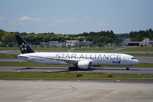 date：2026-05-13;
location：Tokyo Narita Intl Airport - RJAA;
airline：All Nippon Airways - ANA;
registration：JA880A;
aircraft：B787-9;
remark：Star Alliance Livery