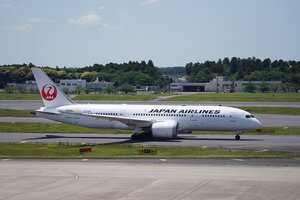 date：2026-05-13;
location：Tokyo Narita Intl Airport - RJAA;
airline：Japan Airlines - JAL;
registration：JA836J;
aircraft：B787-8