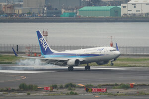 date：2026-05-14;
location：Tokyo Haneda Intl Airport - RJTT;
airline：All Nippon Airways - ANA;
registration：JA61AN;
aircraft：B737-800