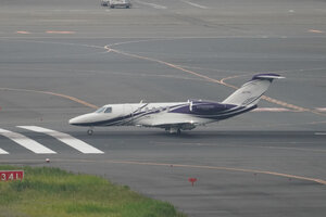 date：2026-05-14;
location：Tokyo Haneda Intl Airport - RJTT;
airline：Private Owner - PVT;
registration：JA77KC;
aircraft：Cessna Citation CJ4