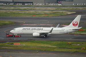 date：2026-05-15;
location：Tokyo Haneda Intl Airport - RJTT;
airline：Japan Airlines - JAL;
registration：JA345J;
aircraft：B737-800