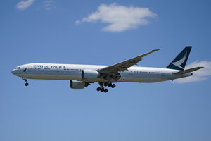 date：2026-05-28;
location：Beijing Capital Intl Airport - ZBAA;
airline：Cathay Pacific - CPA;
registration：B-KPW;
aircraft：B777-300ER