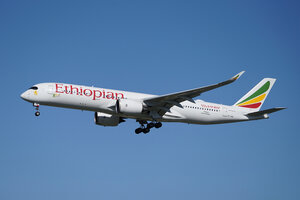 date：2026-05-28;
location：Beijing Capital Intl Airport - ZBAA;
airline：Ethiopian Airlines - ETH;
registration：ET-AZN;
aircraft：A350-900