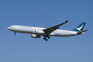 date：2026-05-29;
location：Beijing Capital Intl Airport - ZBAA;
airline：Cathay Pacific - CPA;
registration：B-HLV;
aircraft：A330-300