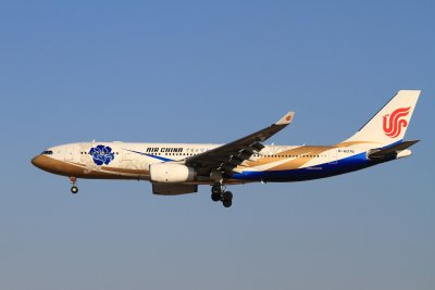 date：2010-02-03location：Beijing Capital Intl Airport - ZBAAairline：Air China - CCAregistration：B-6076aircraft：A330-200remark：Capital Pavilion Liner Livery(紫宸号)