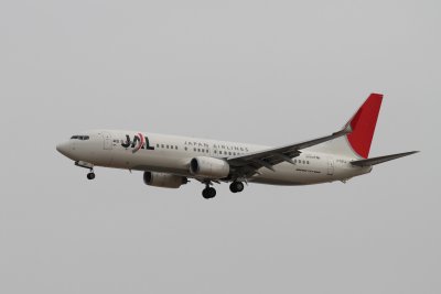 date：2010-02-10location：Beijing Capital Intl Airport - ZBAAairline：Japan Airlines - JALregistration：JA321Jaircraft：B737-800