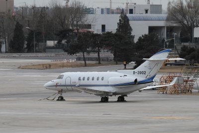 date：2010-02-10location：Beijing Capital Intl Airport - ZBAAairline：PVT - PVTregistration：B-3902aircraft：Raytheon Hawker 850XP