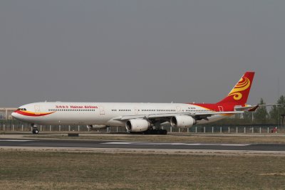 date：2010-05-01location：Beijing Capital Intl Airport - ZBAAairline：Hainan Airlines - CHHregistration：B-6509aircraft：A340-600